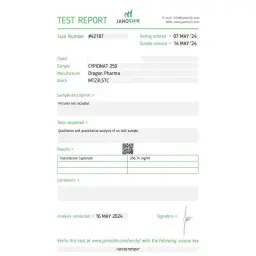 Cypionat 250 lab test result (2024-05-16)