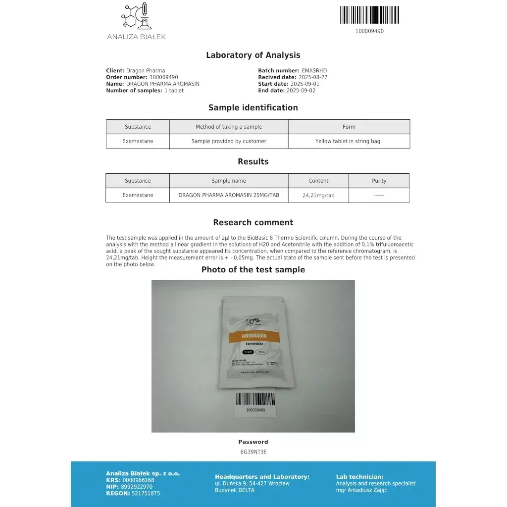 Aromasin 25 mg
